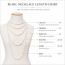 Guide des longueurs de colliers et comment superposer correctement les colliers de perles