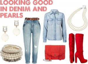 PEARLS FASHION: Looking Good In Denim