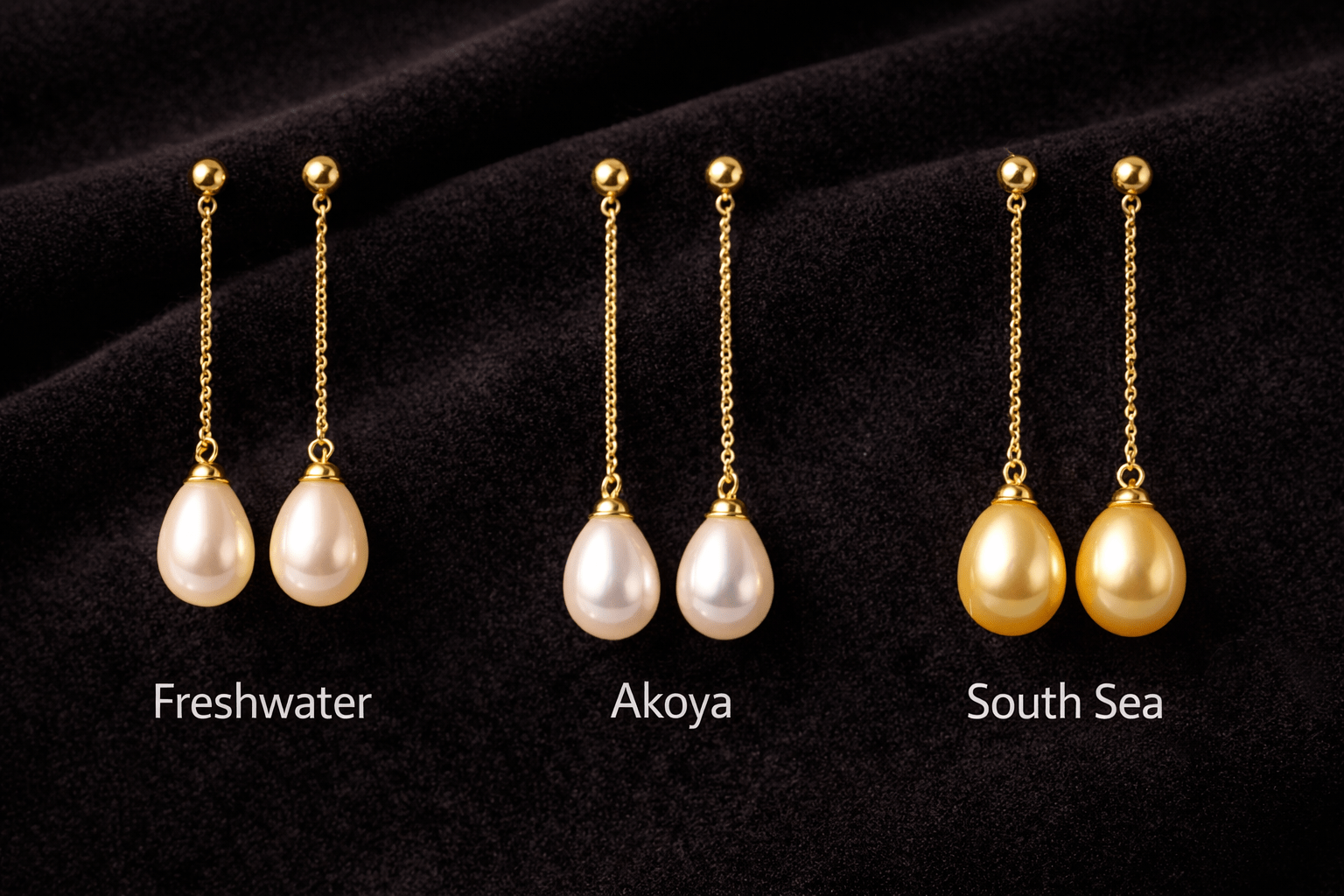 Types de perles pour boucles d'oreilles