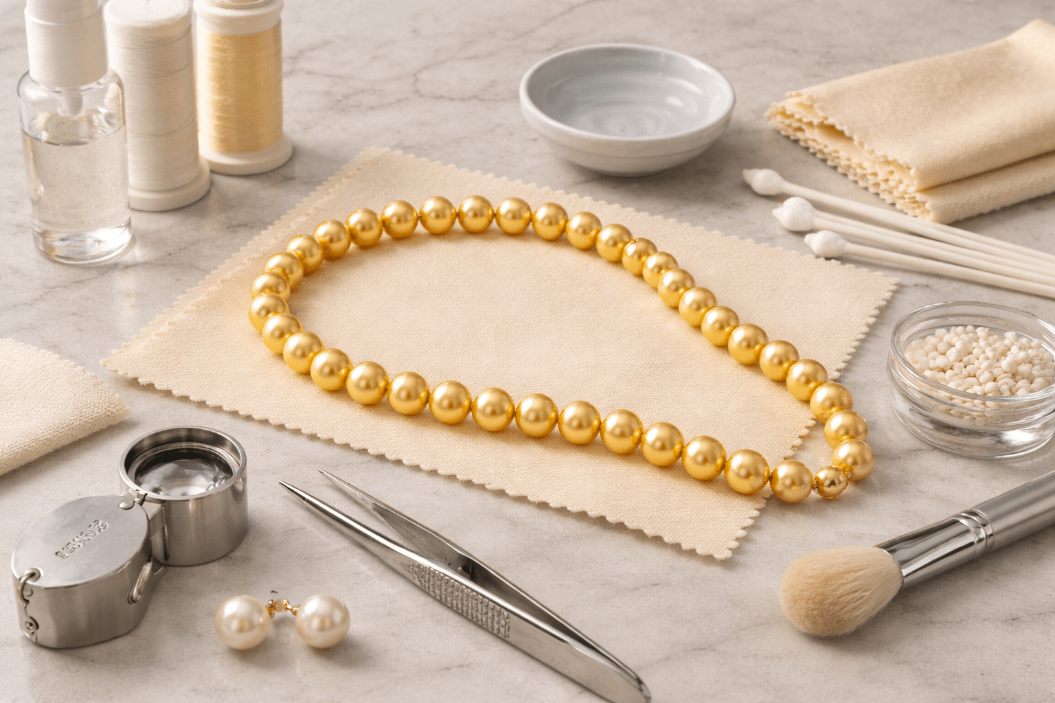 pearlsonly-blog-96-image-7-pearl - Quand les Professionnels Devraient Nettoyer les Perles Sans les Abîmer À la Place - Bijoux en Perles - pearlsonly