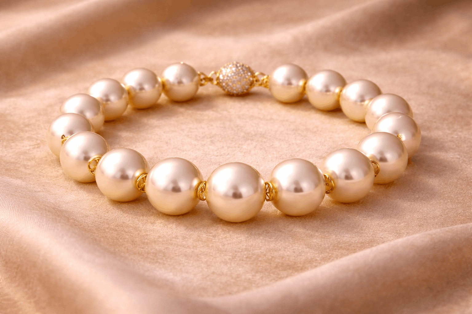 pearlsonly-blog-106-image-2-pearl - Bracelets or jaune et perles – charme classique - Bijoux Perles - pearlsonly