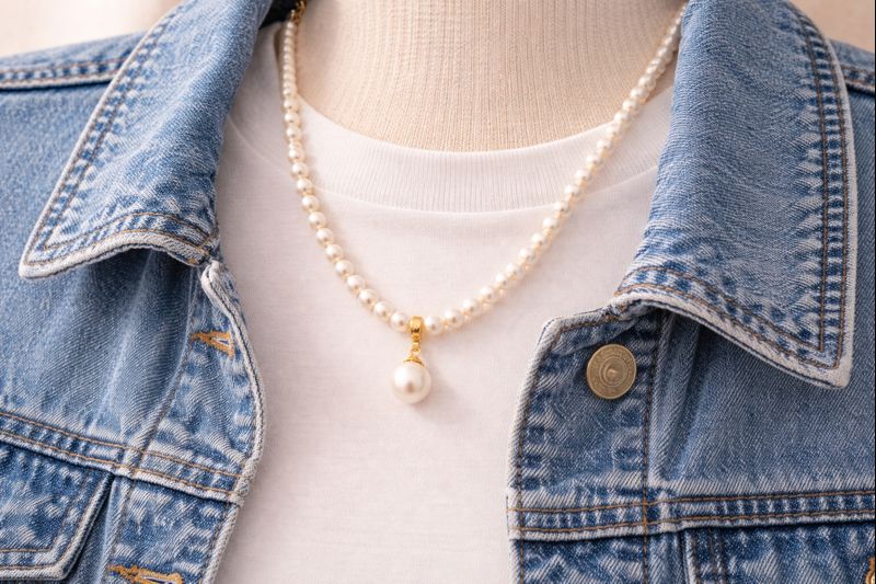 pearlsonly-blog-111-image-6-pearl - Styling casual avec collier de perles et pendentif - Bijoux de perles - pearlsonly