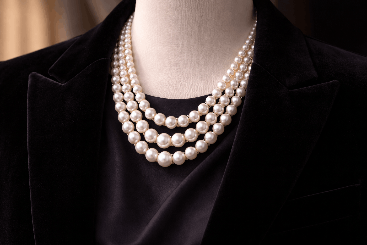 pearlsonly-blog-113-image-7-pearl - Soirée quand on associe blazers et colliers de perles - Bijoux de perles - pearlsonly