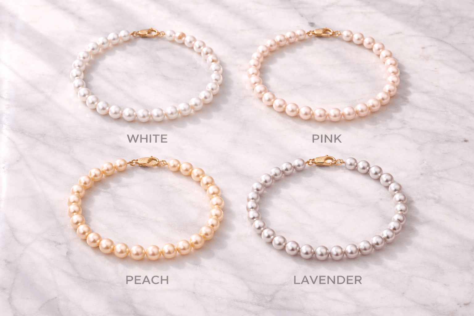 03. Colors in Freshwater Pearl Bracelet UK