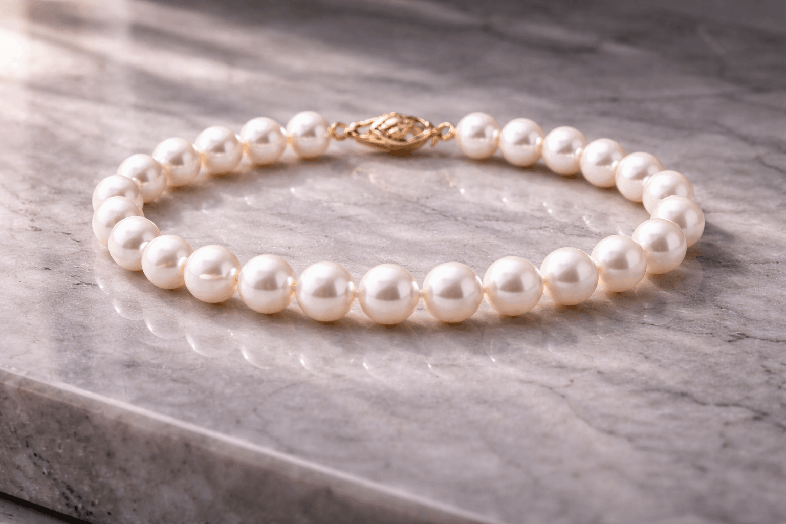 Bracelets de perles Akoya sur le marché britannique