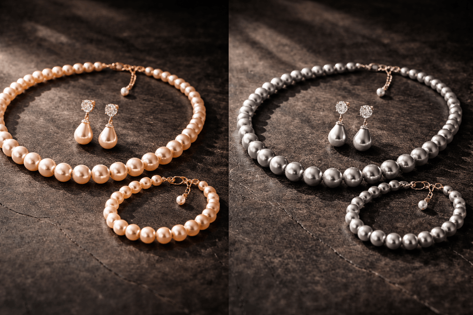 Alternative Pearl Colors for Brides