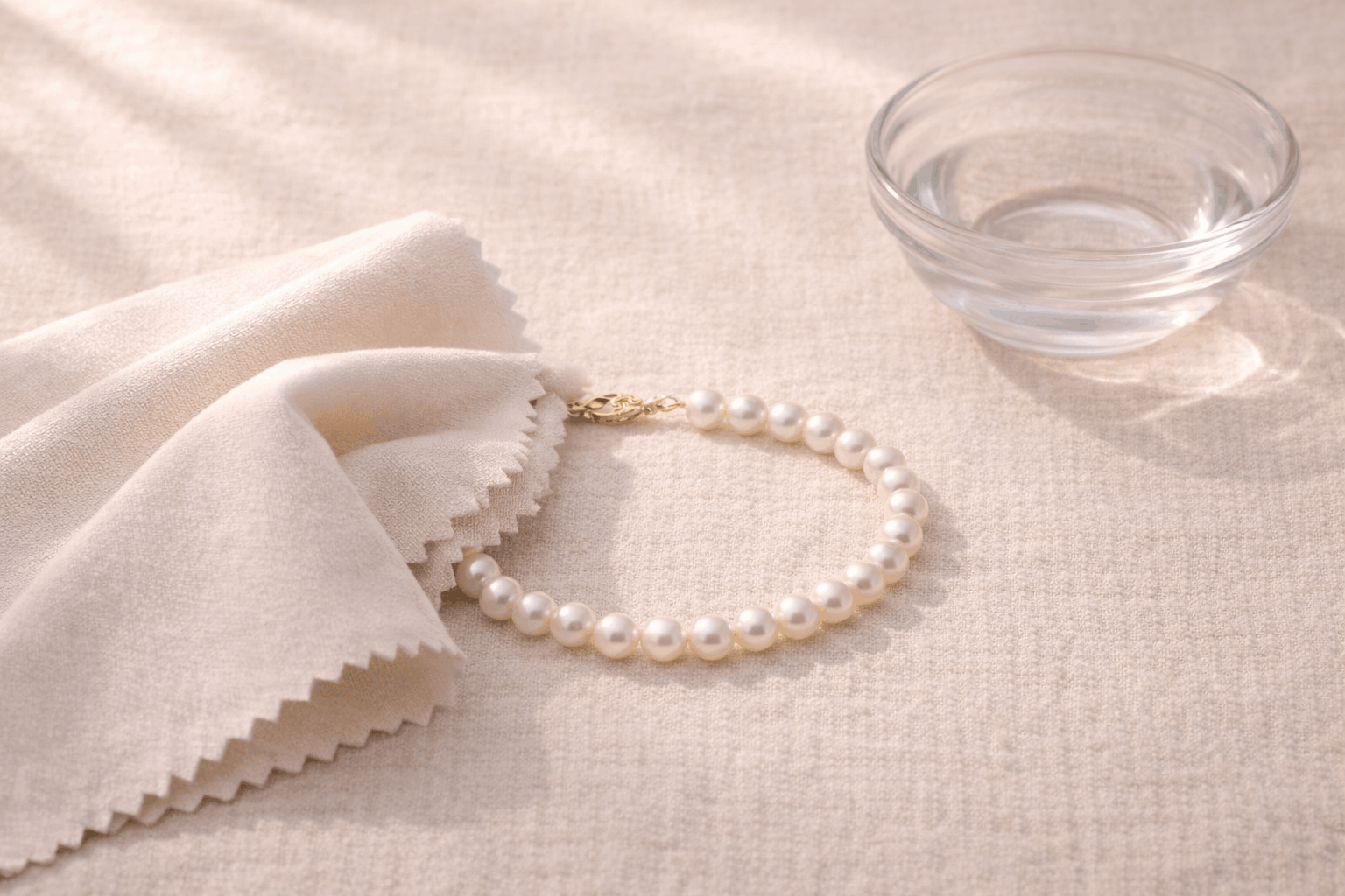 07. Caring for Freshwater Pearl Bracelet UK