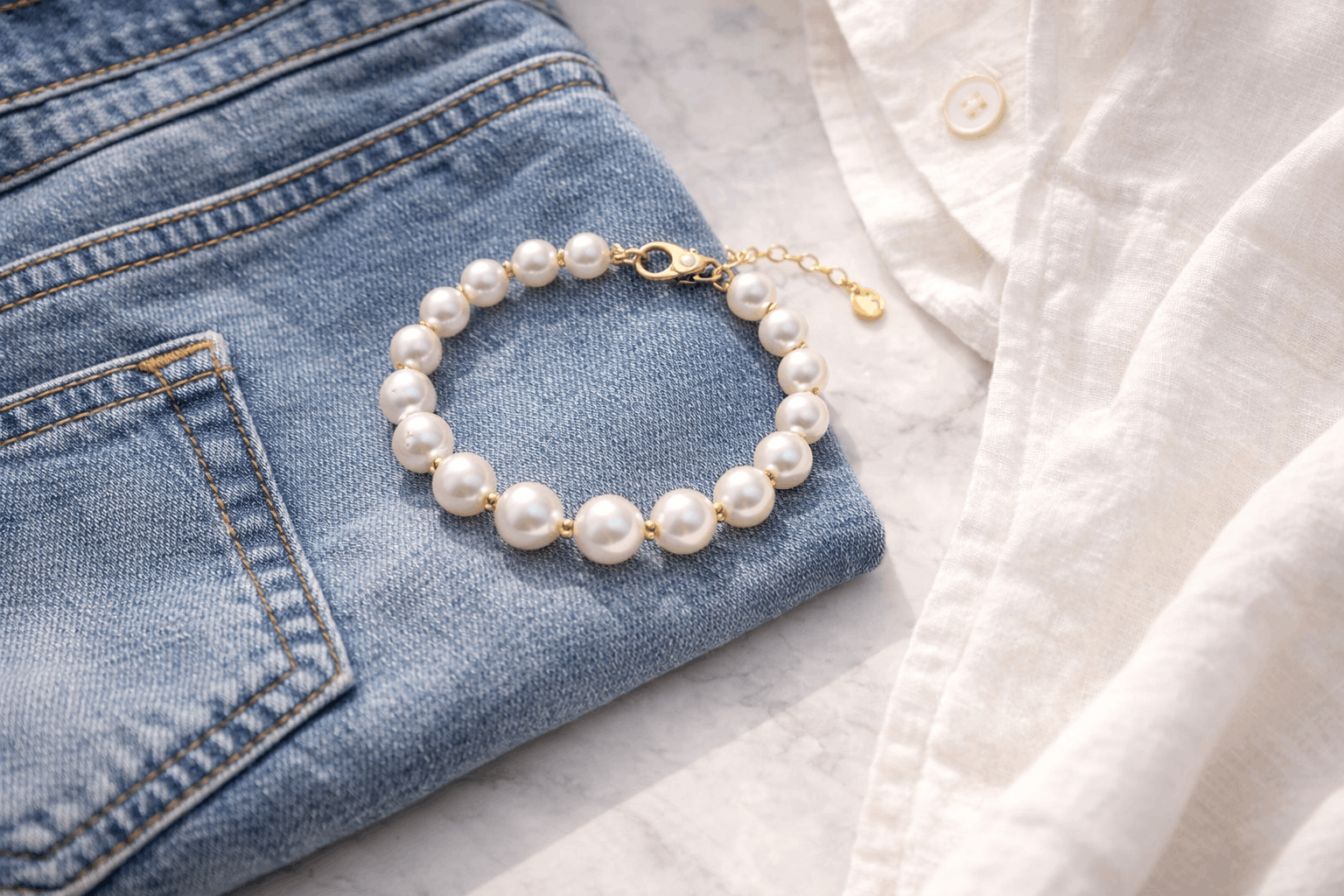 07. Styling Thomas Sabo Pearl Bracelets