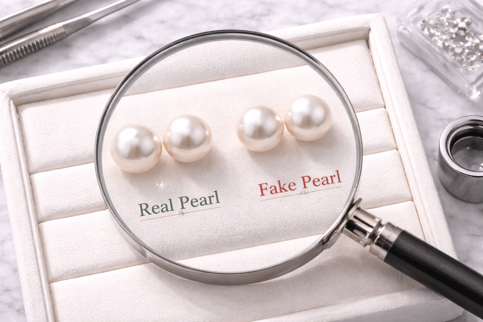 08. Repérer les bijoux de perles faux à Dubaï