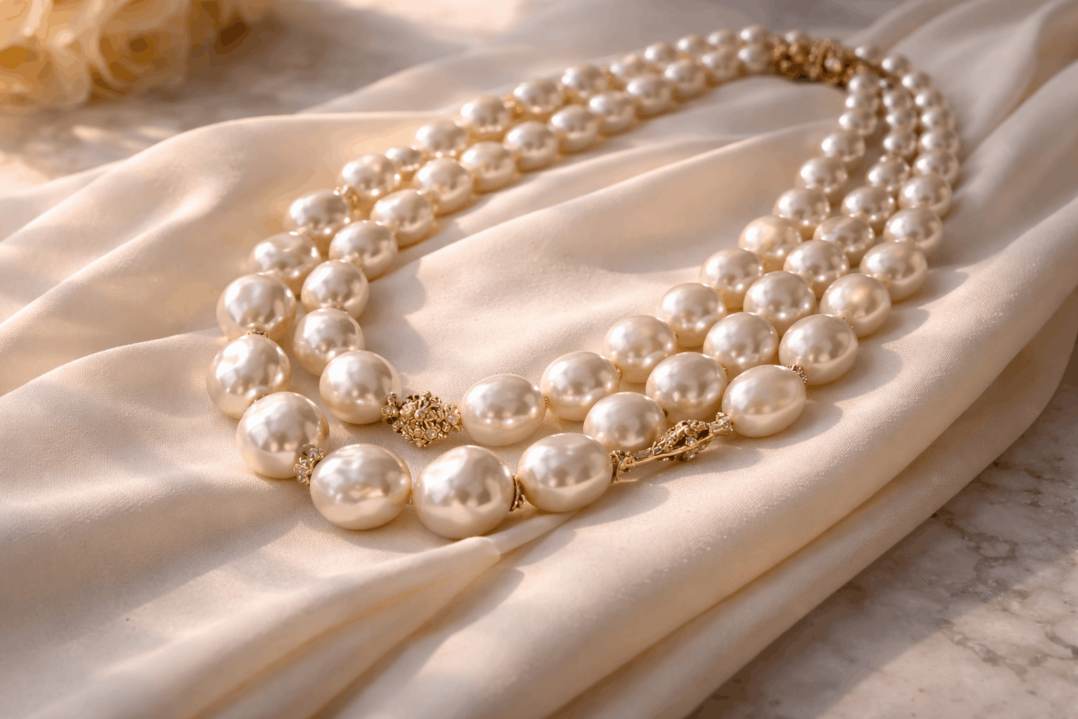 01. Les principales tendances de bijoux de perles pour mariées en 2026