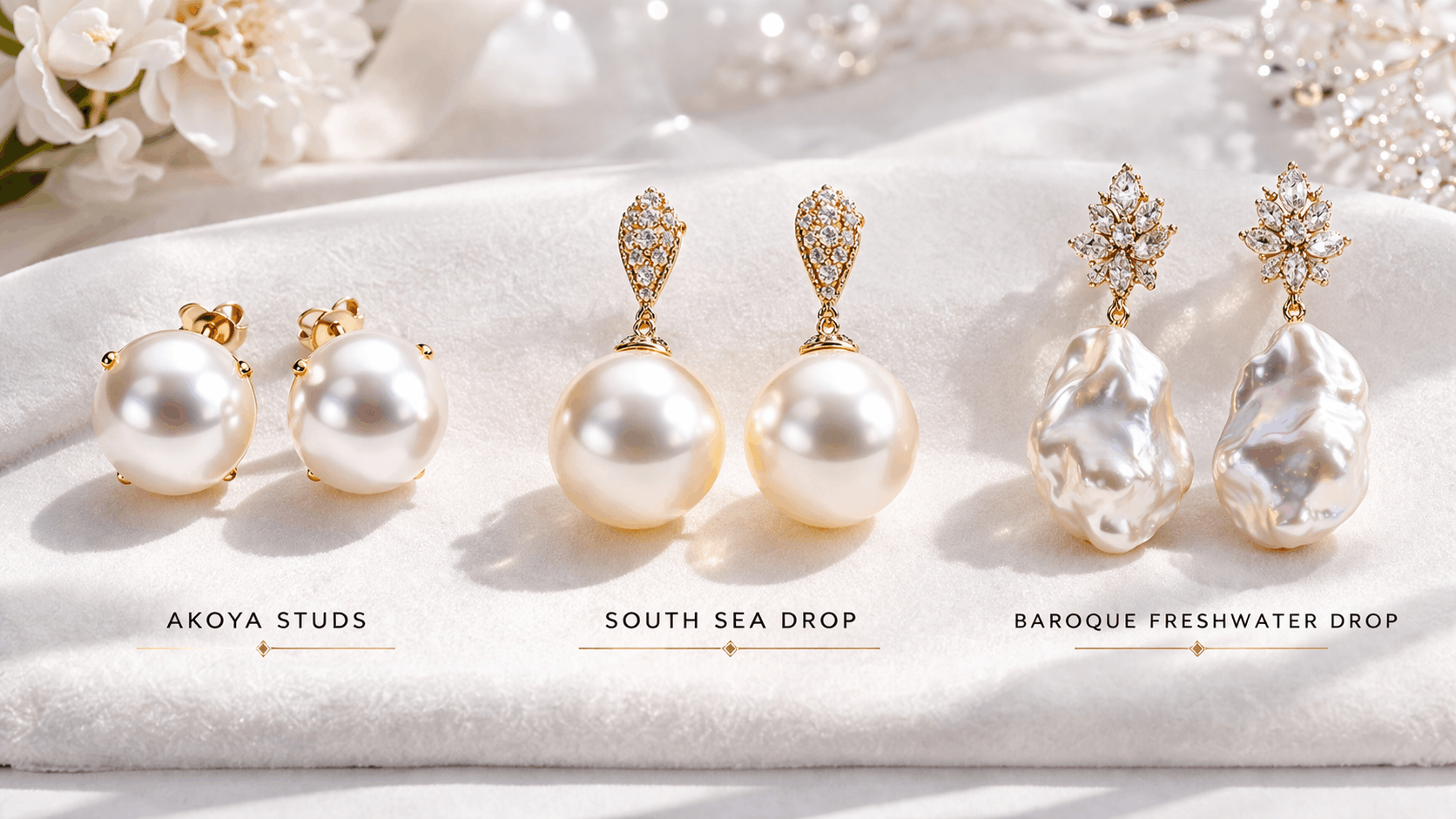 02. Boucles d’oreilles de mariage 2026 : Trouver votre match parfait avec les perles