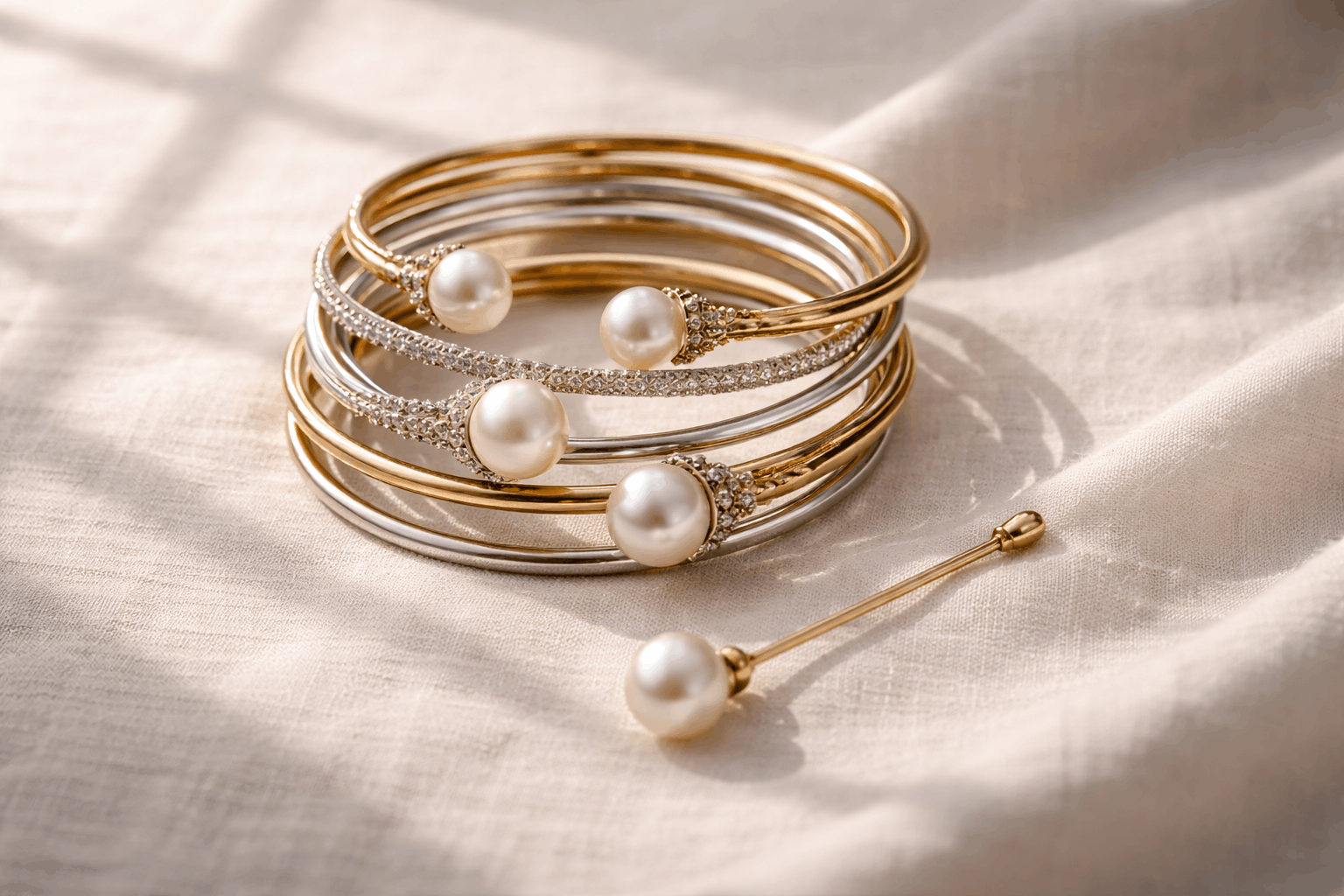 Au-delà du collier : Bracelets en perles et épingles à hijab