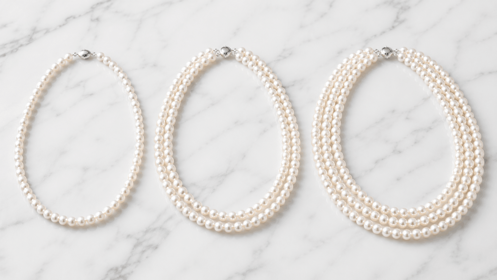 04. Choisir la taille des perles et le nombre de rangs pour votre mariage