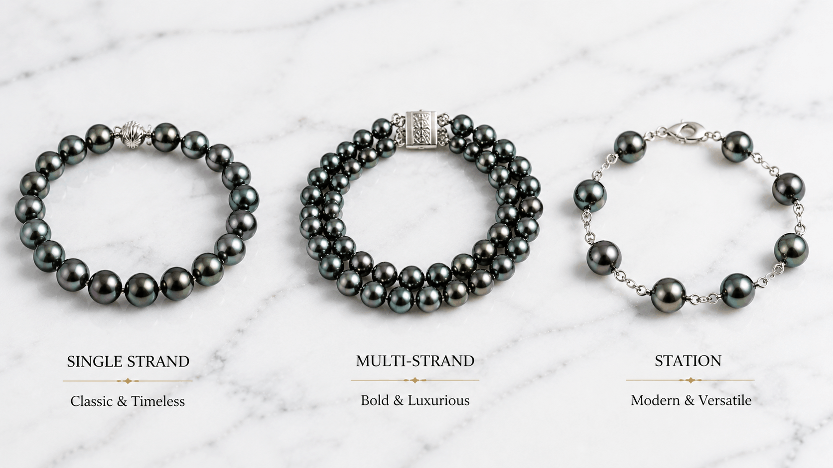 01. Styles de bracelets — Lequel vous convient