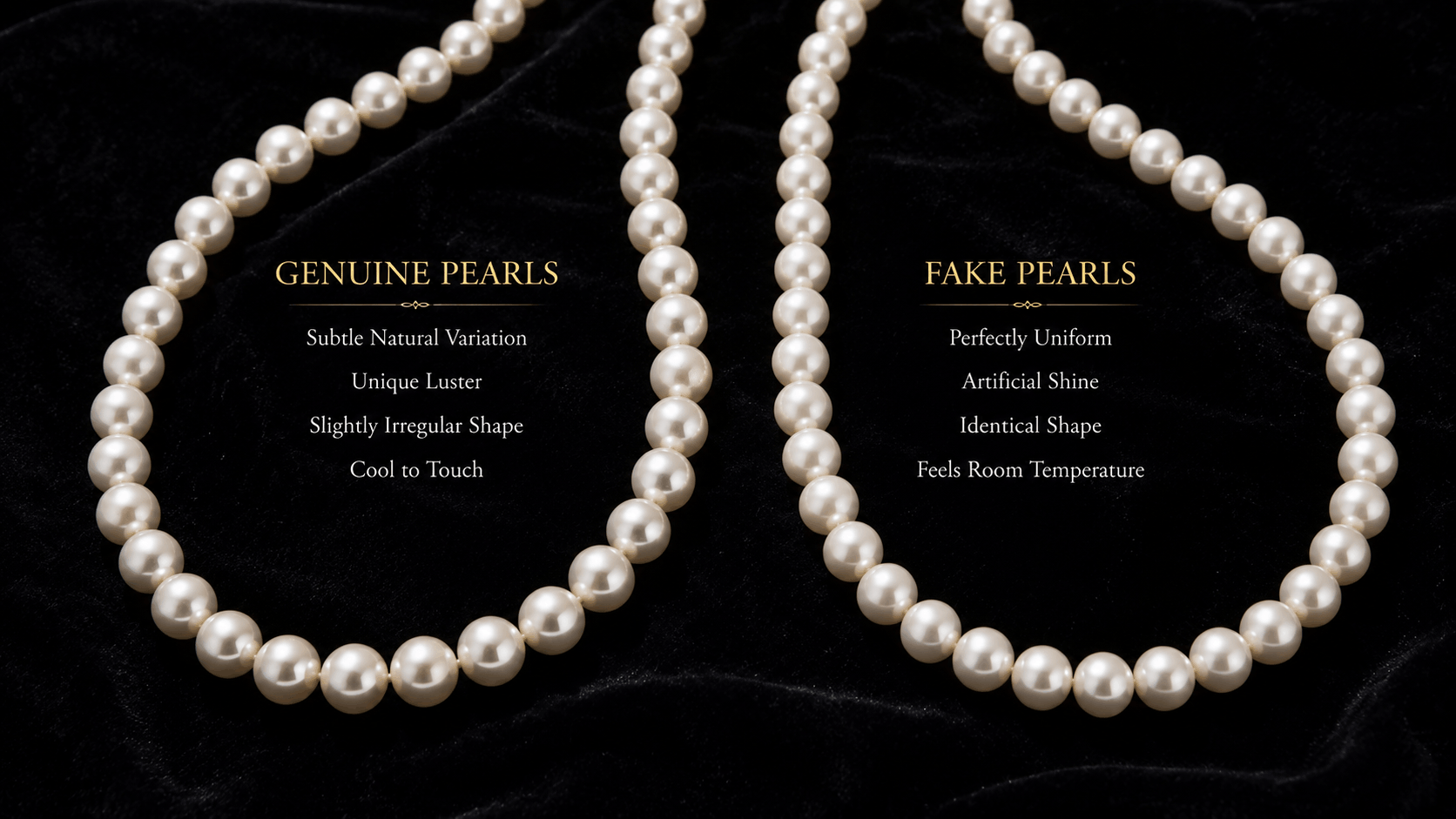 01. Comment savoir si les perles sont vraies en les regardant
