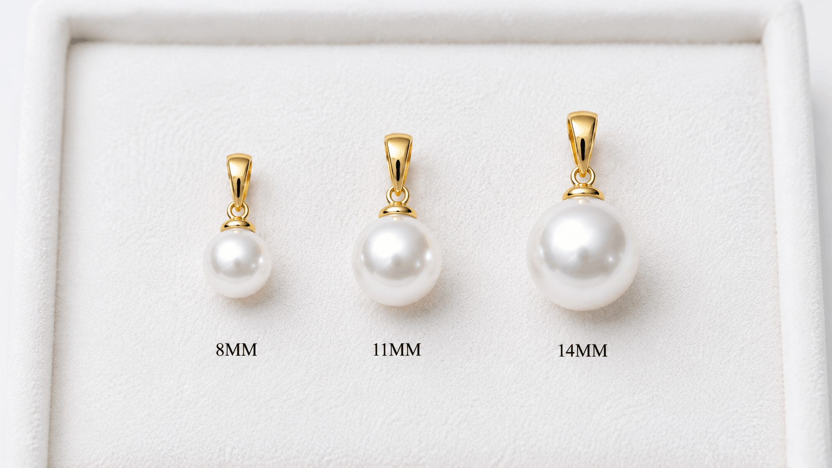 02. Pendentif en perle d’eau douce cultivée — Tailles et ce qu’elles signifient