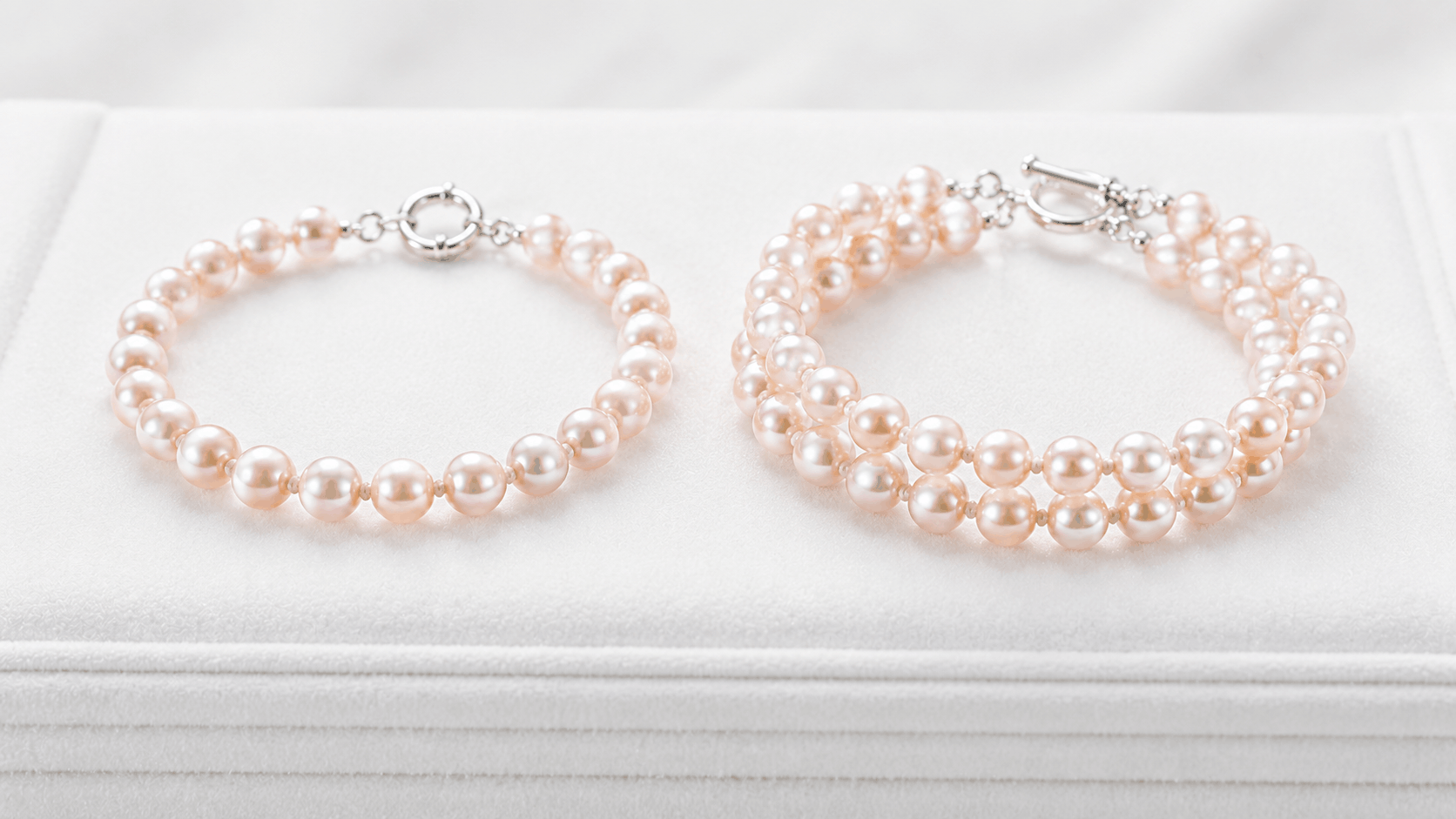 02. Bracelet à un rang vs à deux rangs