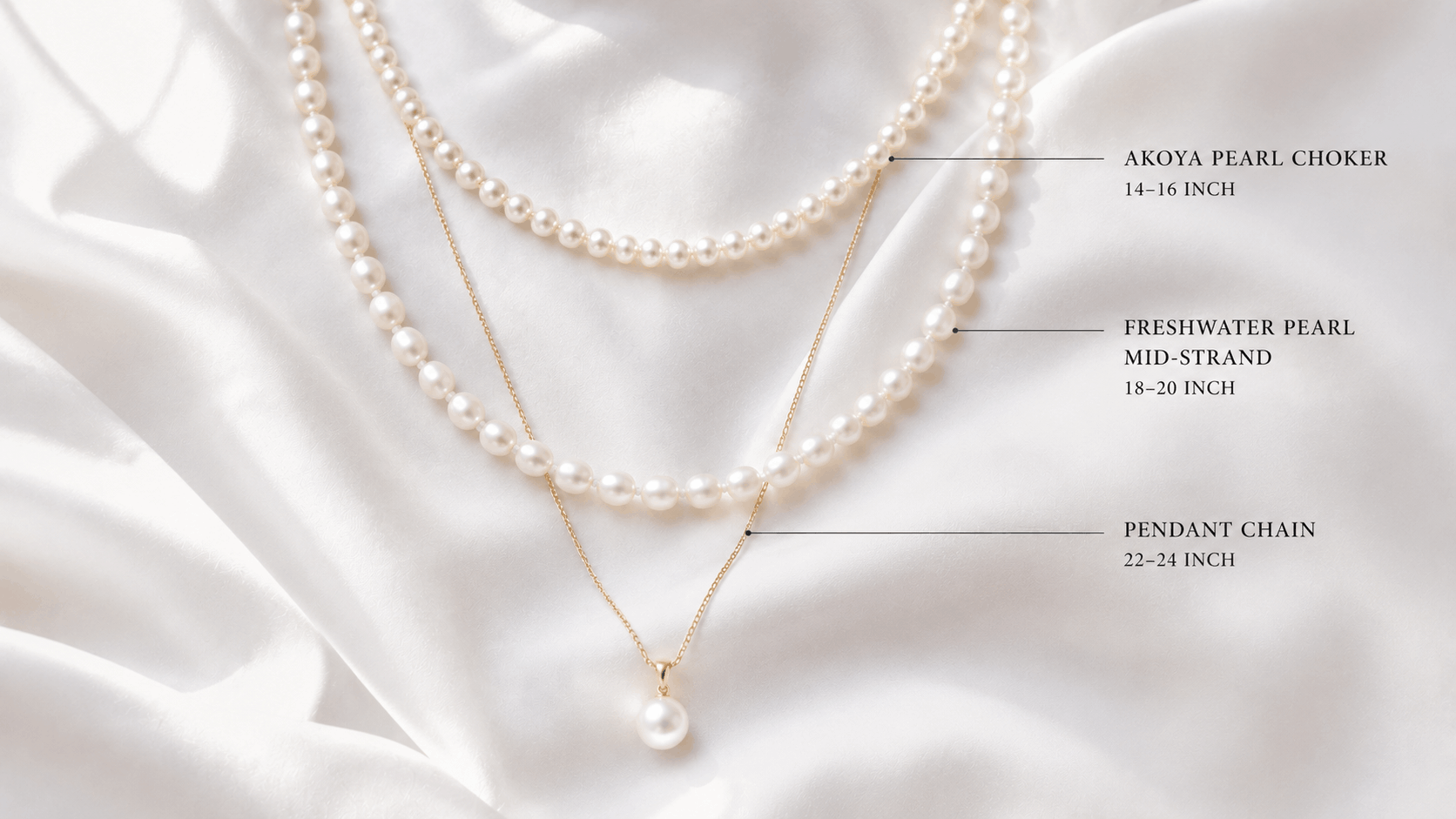04. Meilleures longueurs de colliers pour superposer avec des perles