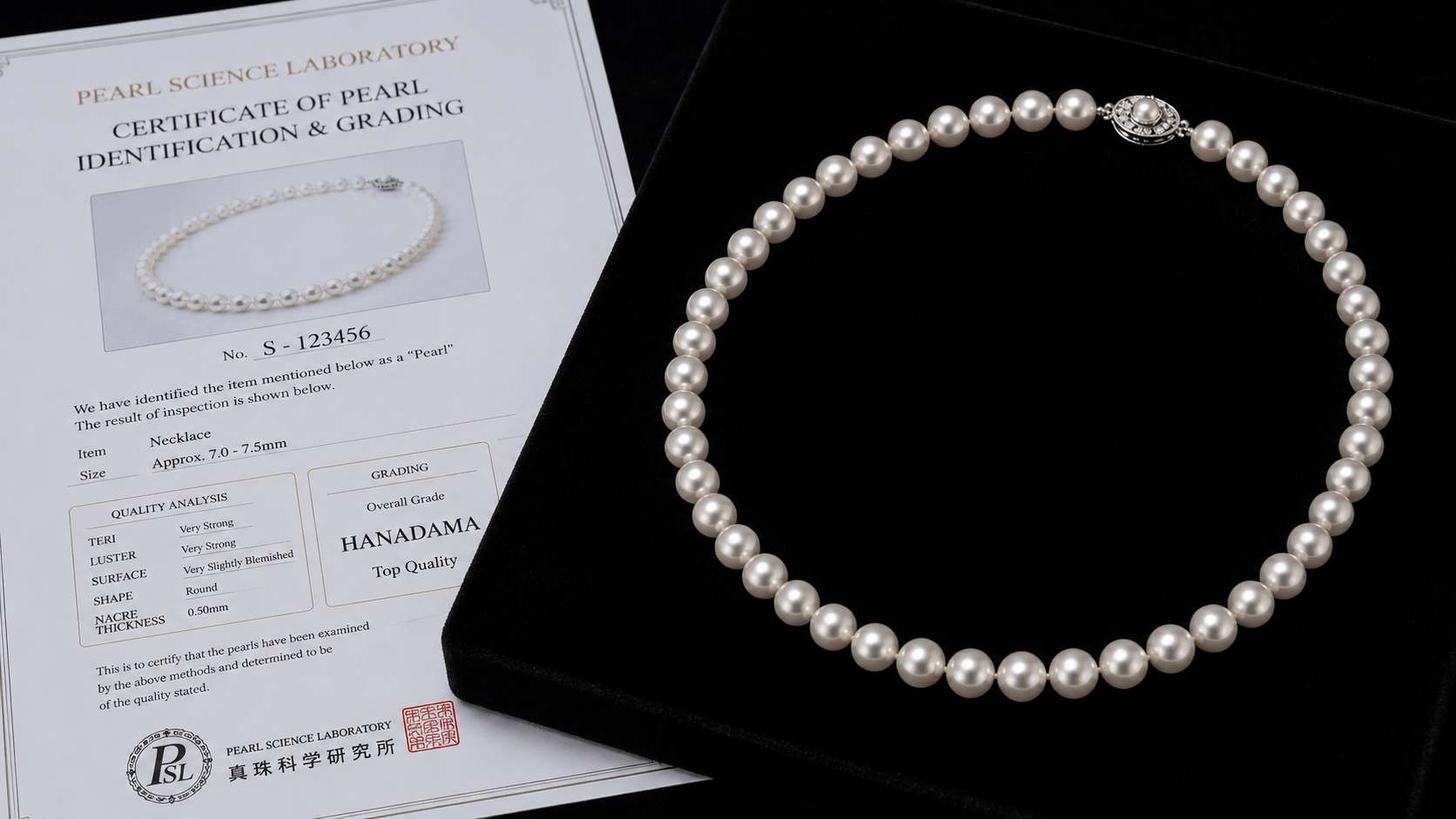 06. Hanadama — Le plus beau collier de perles Akoya disponible