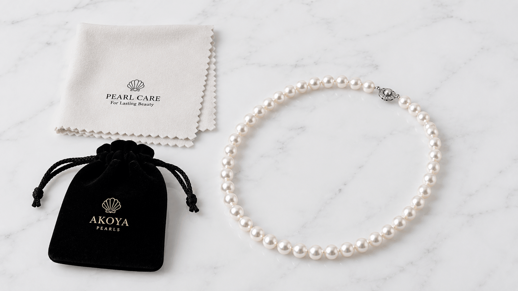 07. Comment entretenir un collier de perles Akoya