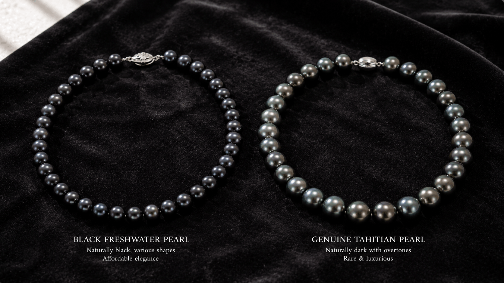 02. Perles noires d’eau douce vs perles de Tahiti