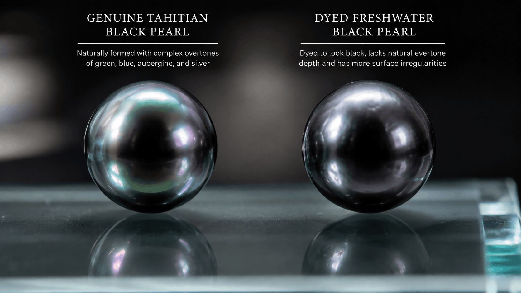 03. Perles noires de Tahiti vs perles noires teintes