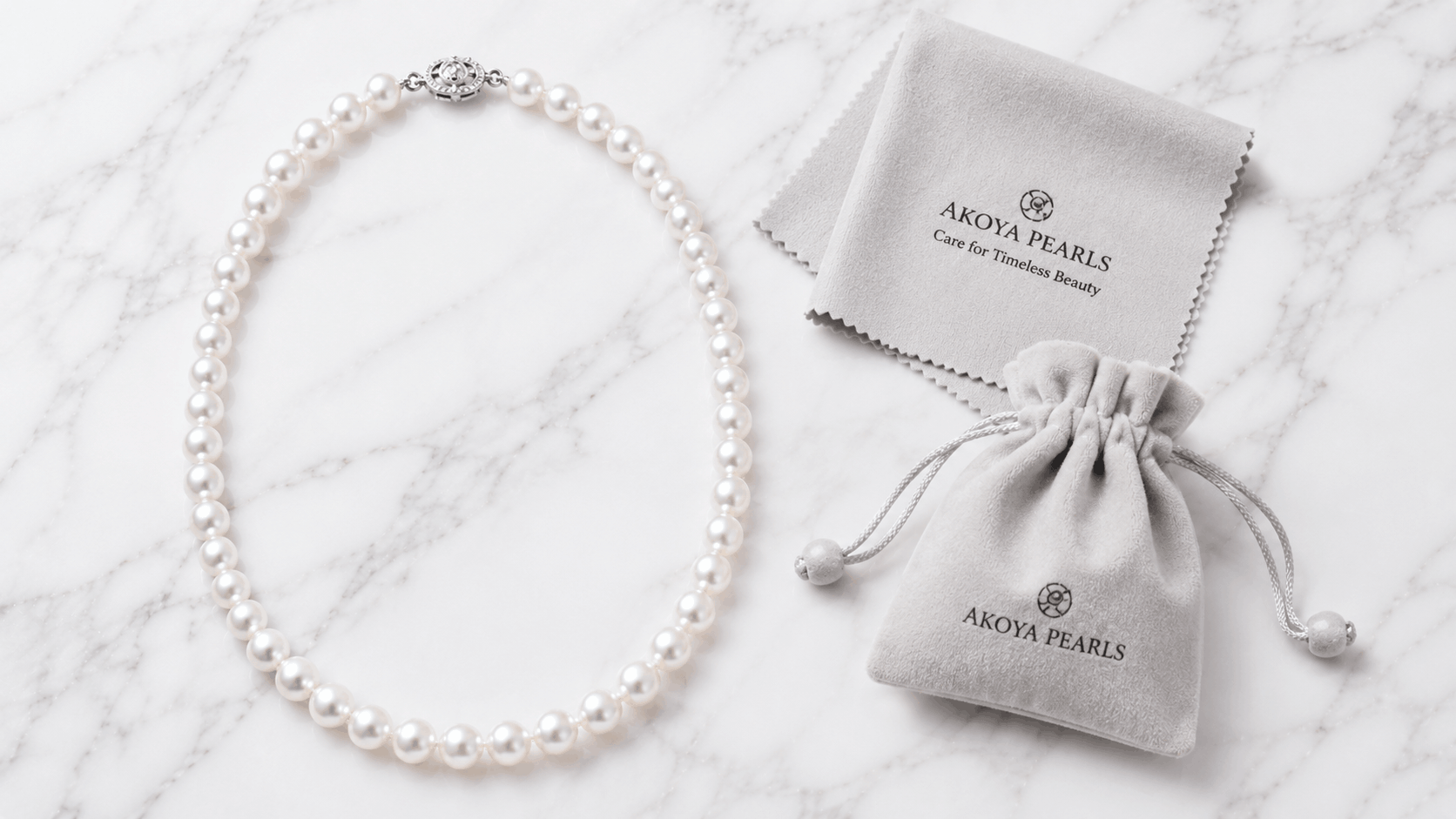 07. Entretien d’un collier de perles Akoya japonaises