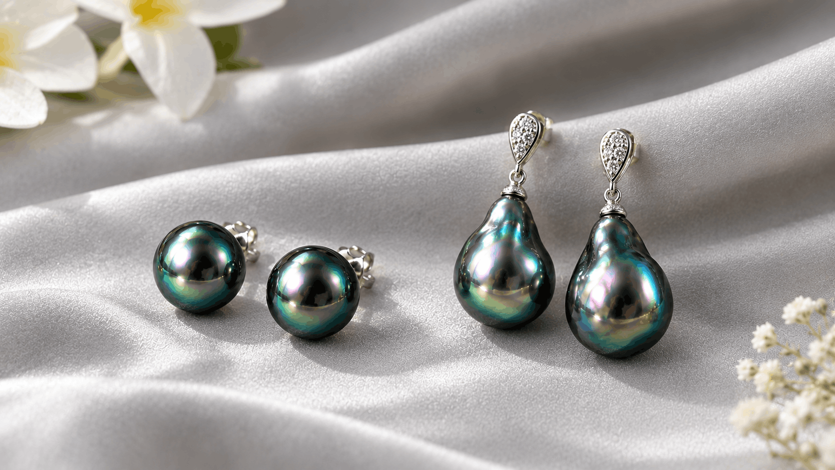 03. Boucles d’oreilles en perles de Tahiti — Le point d’entrée le plus portable