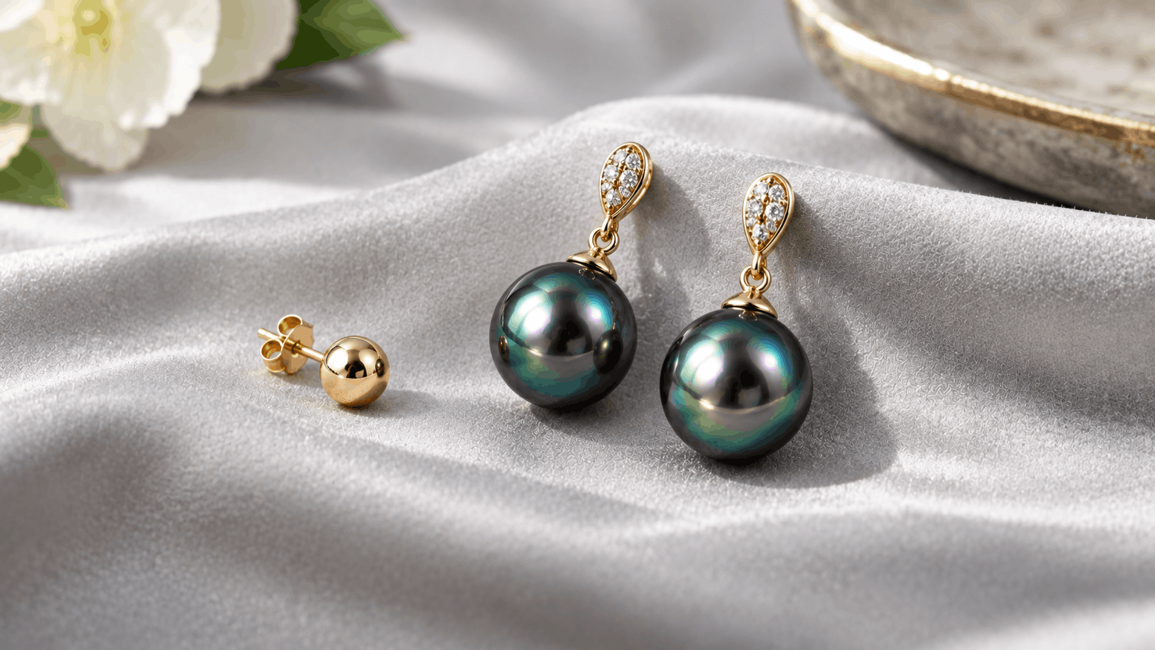 05. Comment porter des boucles d’oreilles en perles de Tahiti
