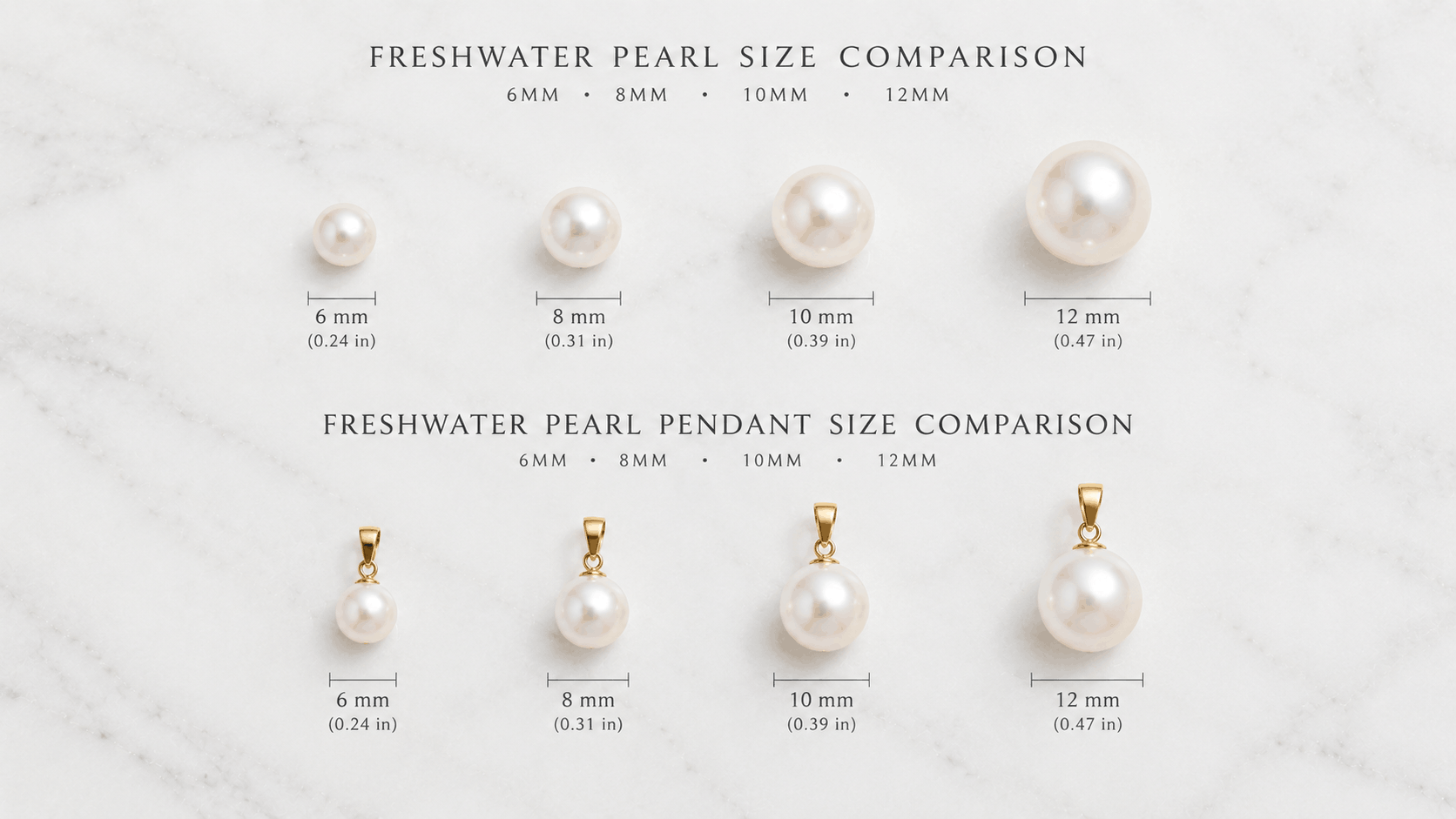 03. Comparaison des tailles de perles d'eau douce