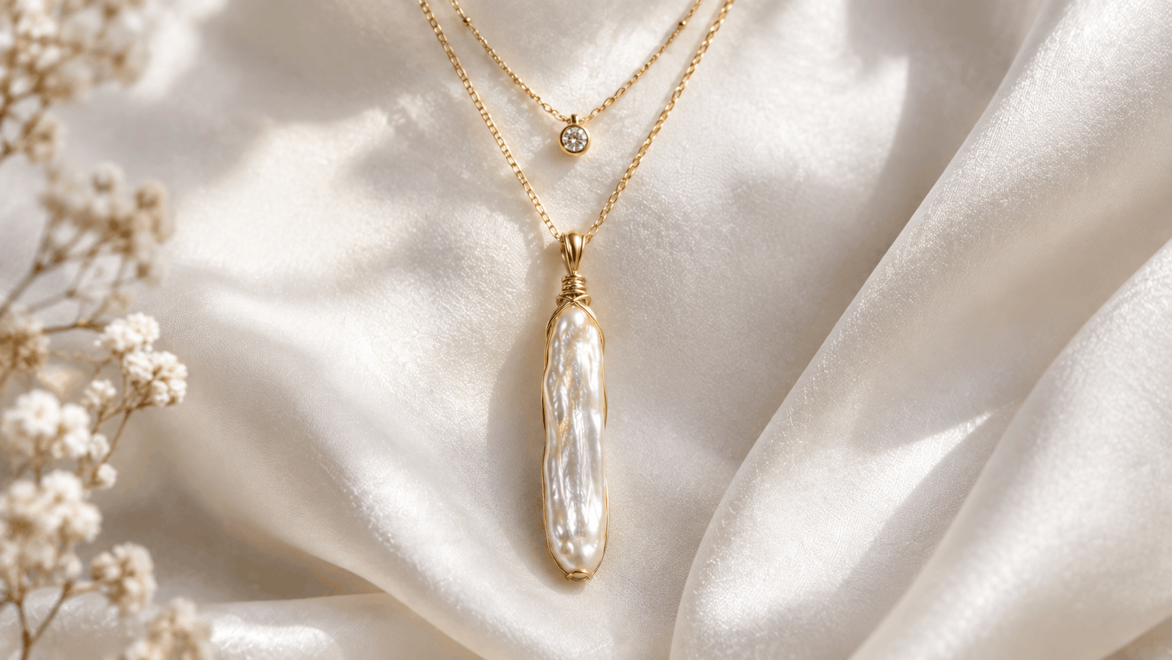 04. Comment porter un pendentif de perle Biwa