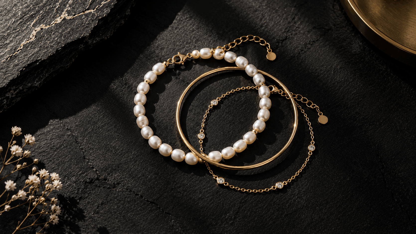 05. Comment superposer un bracelet de perles d’eau douce