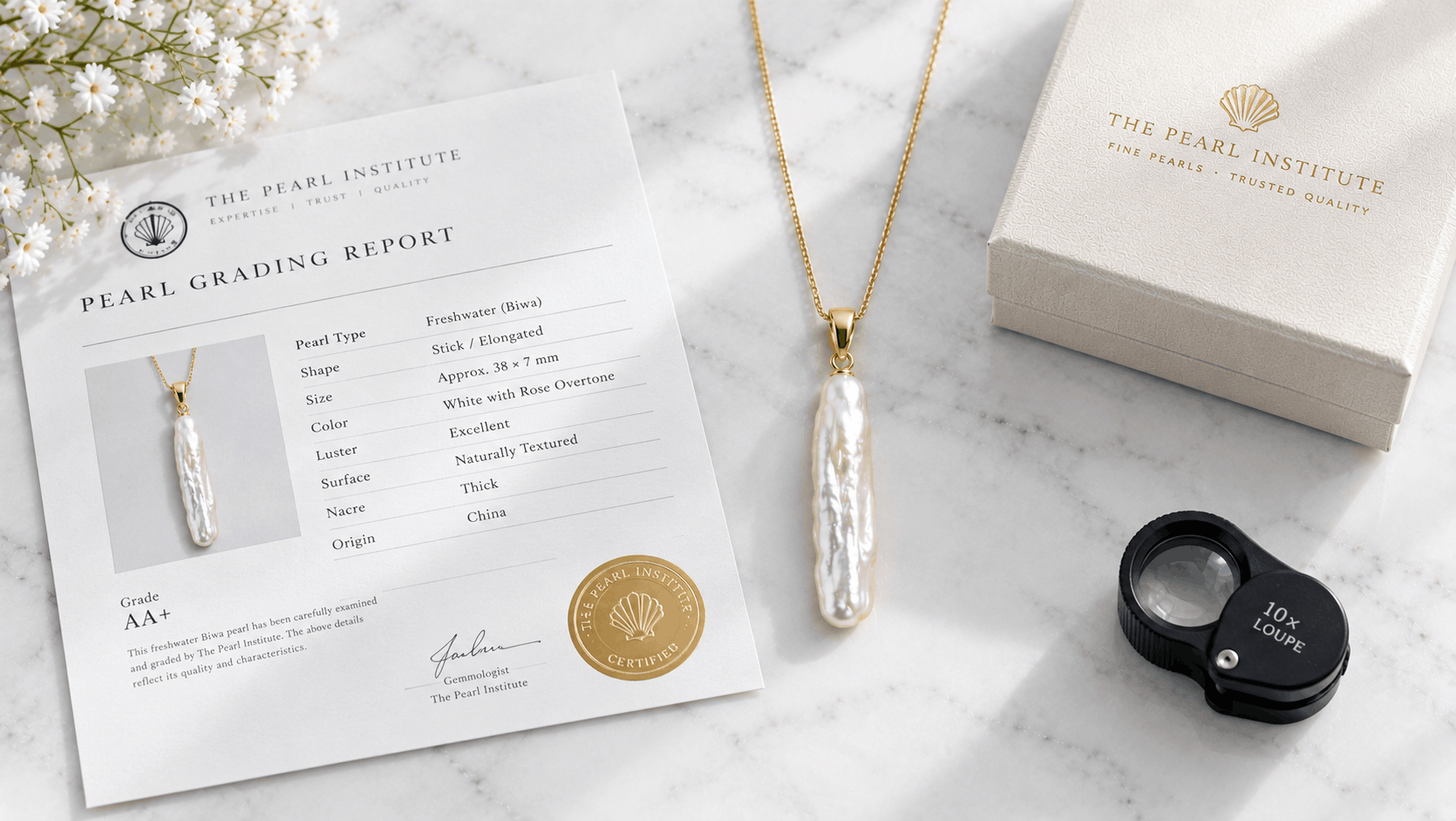 06. Comment acheter un pendentif de perle Biwa