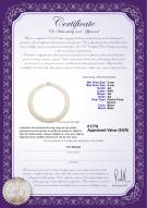Product certificate: FW-W-AA-34-N-FIVE-ROW