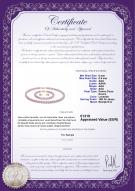 Certificat de produit: P-AAA-67-S-OLAV