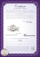 Certificat de produit: W-14K-Clasp-DBL-Sussex