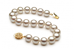 Blanc 8.5-9mm AAA-qualité Akoya du Japon -Bracelet de perles
