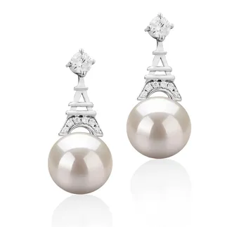 Lot De 5 Paires De Boucles D'Oreilles - Perles D'Eau Douce 7mm Sur Tiges Argent 925 - Style Créoles/Stud - Neuf