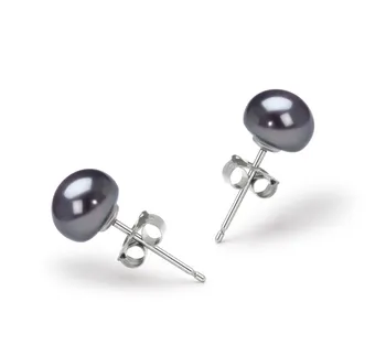 Lot De 5 Paires De Boucles D'oreilles En Perles D'eau Douce 7mm - Monture Argent 925 - Neuf Sans Emballage