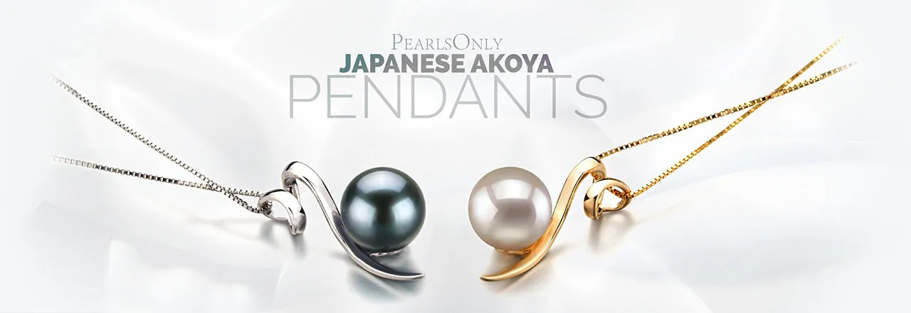 PearlsOnly Pendentifs Akoya japonais
