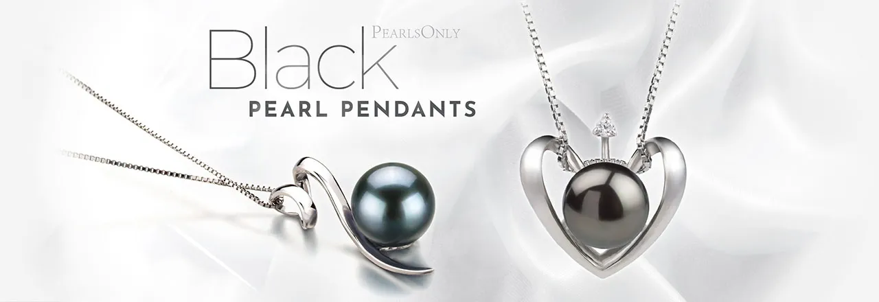 PearlsOnly Pendentifs perle noire
