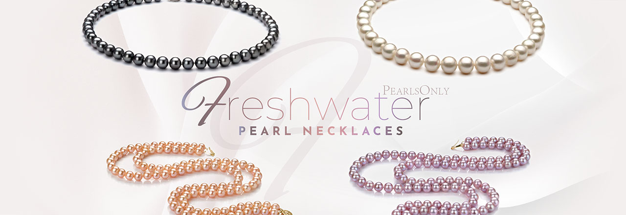 PearlsOnly Collier de perles d'eau douce