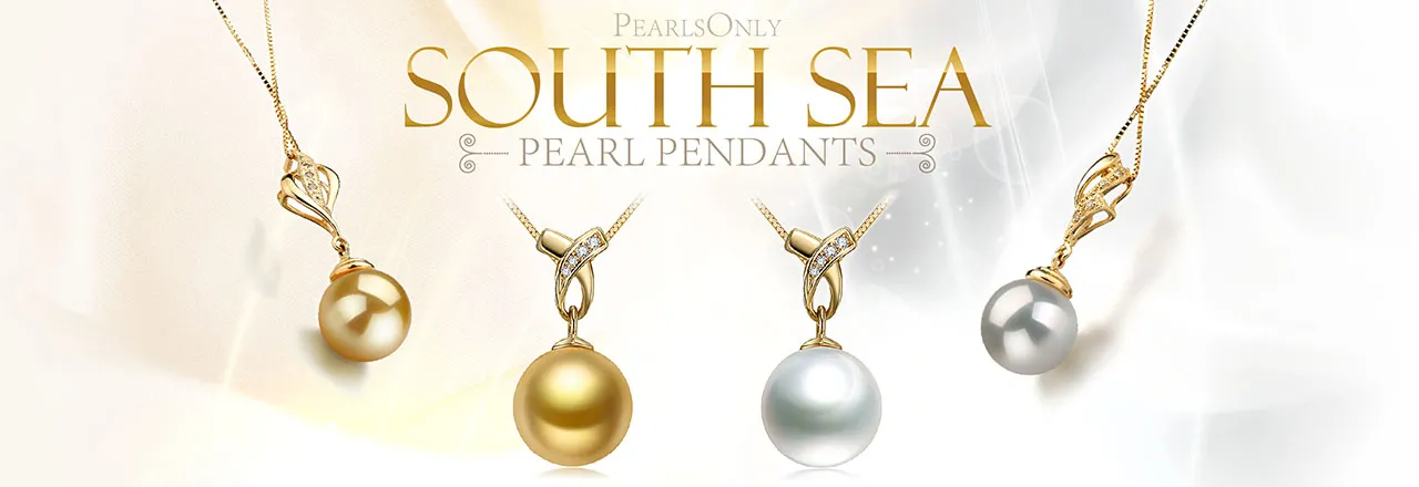 PearlsOnly Pendentifs en perles des mers du sud