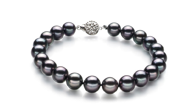View Bracelets de perles noires collection
